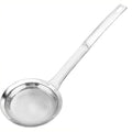Multi-Functional Hot Pot Fat Skimmer Spoon, Stainless Steel Fine Mesh Strainer for Grease, Foam & Food Residue Removal