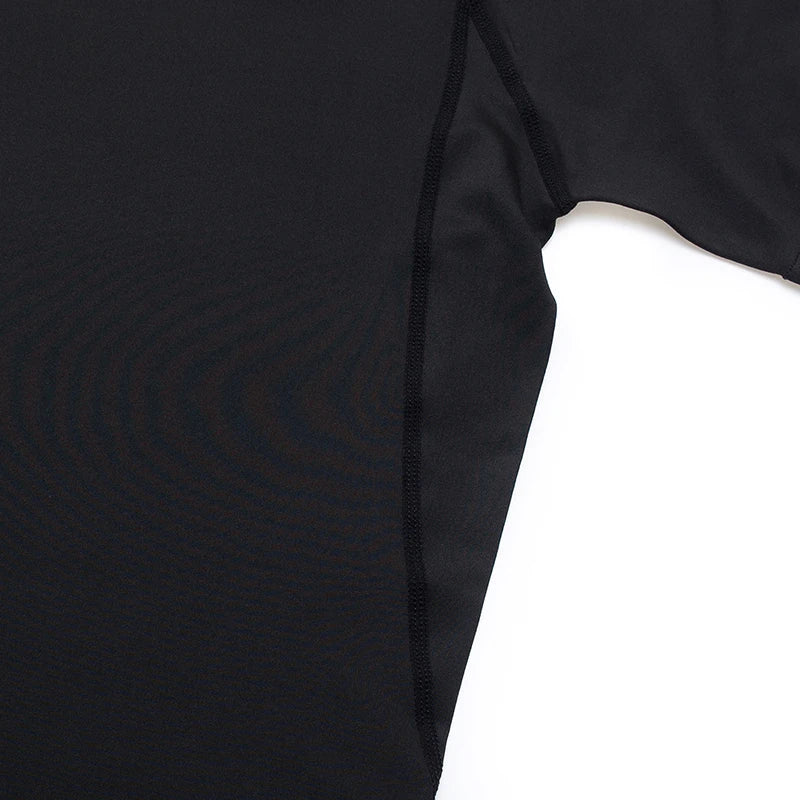 Men Bodybuilding Sports T-Shirt Quick Dry Running Shirt Long Sleeve Compression Top Gym T Shirt Men Fitness Tight Rashgad