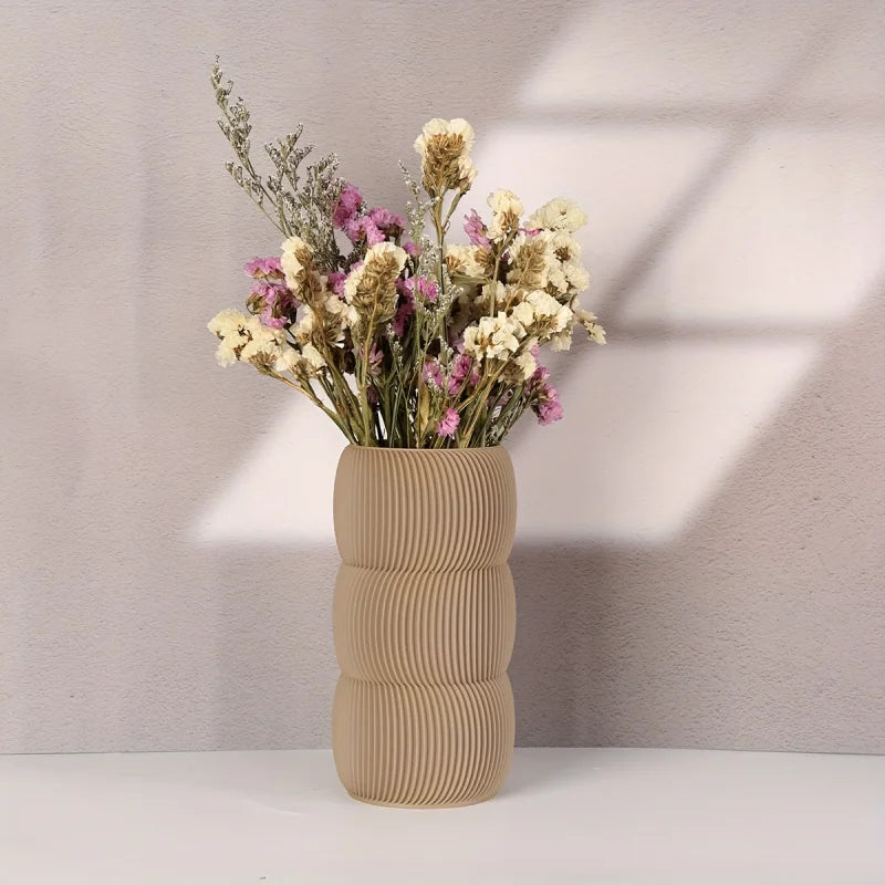 1 Piece, Bohemian Style Decorative Vase, Home Decor Vase, Perfect for Dried Flowers