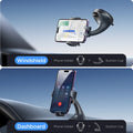 Joyroom Car Phone Holder Mount Car Strong Suction Hands-Free Universal Cell Phone Stand For Dashboard/Windshield 360° Rotation
