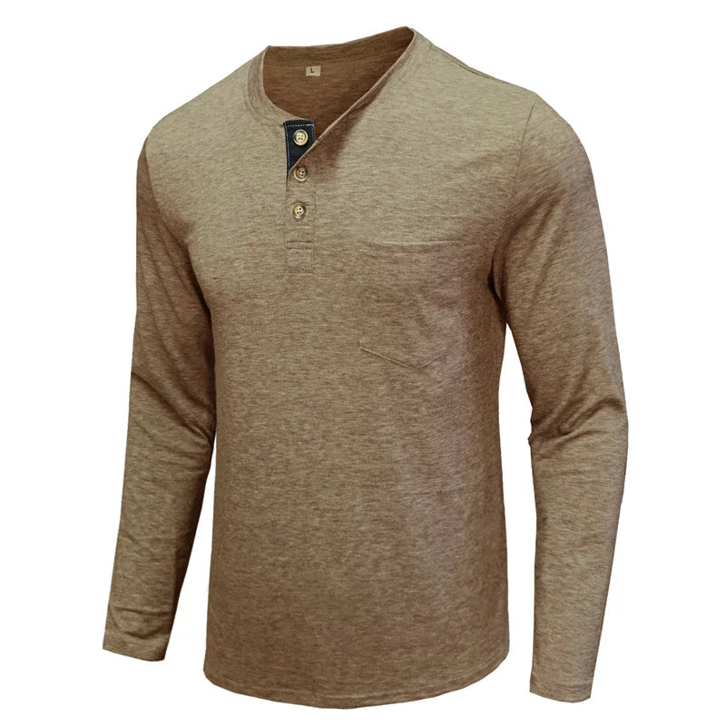Men Fashion Casual T-Shirts Long Sleeve Tops For Man Soild O Neck Shirts Elastic Gym T Shirt Soccer Tees Streetwear Man Clothing