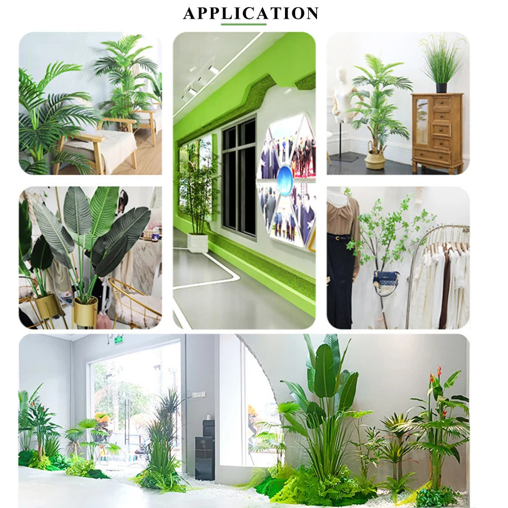 Artificial Leaf Plants Faux Birds Of Paradise Artificial Plant