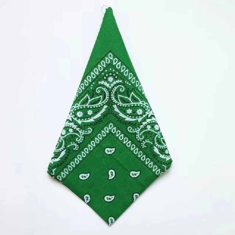1/2pcs Hip Hop Bandana Man Women Fashion Outdoor Headbands Hair Band Wrist Wraps Hair Scarves High Quality Hair Accessories