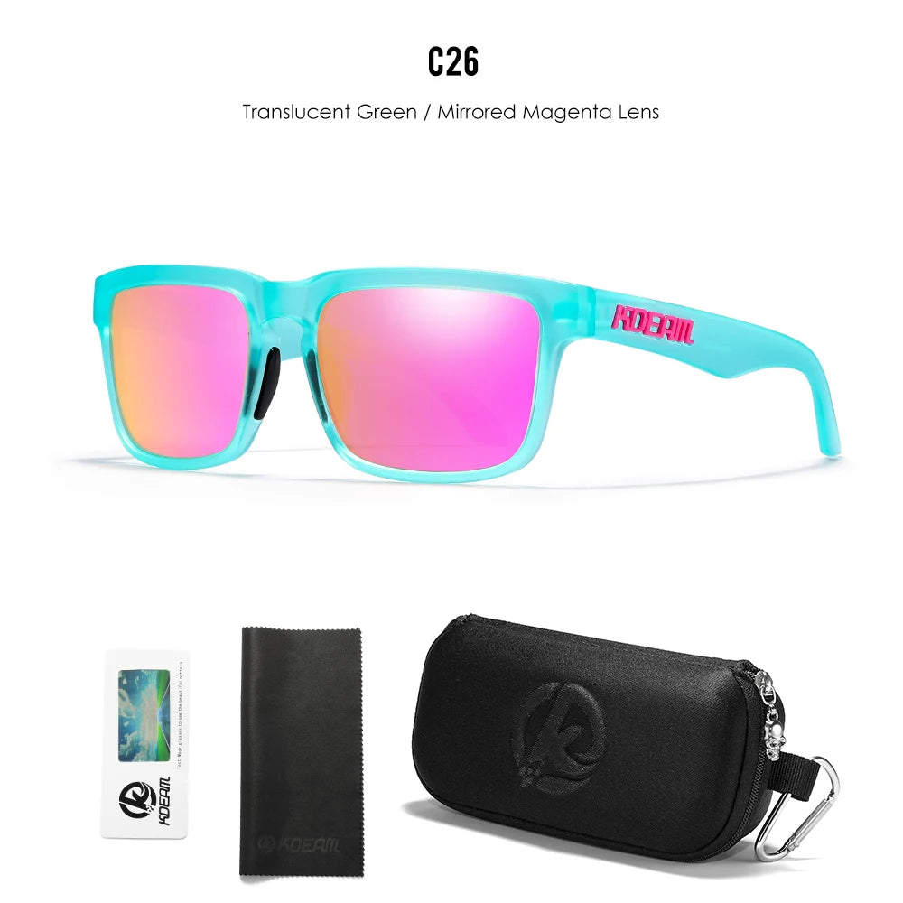 KDEAM Men's Square Sunglasses