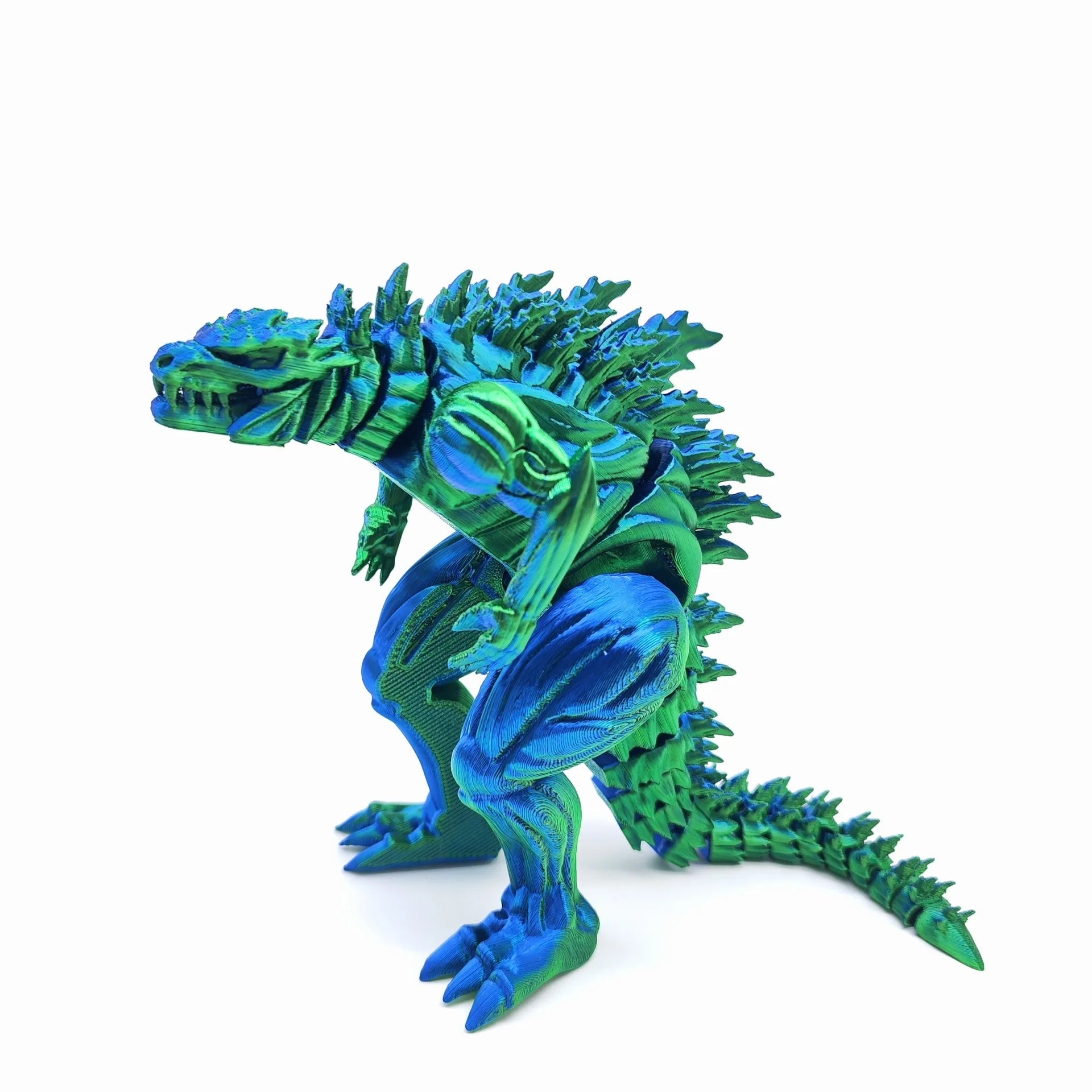 3D Printing Muscle Dinosaur Toys Joints Movable Creative Desktop Decorative Ornaments Simulation Animal Dinosaur Model Boy Gift