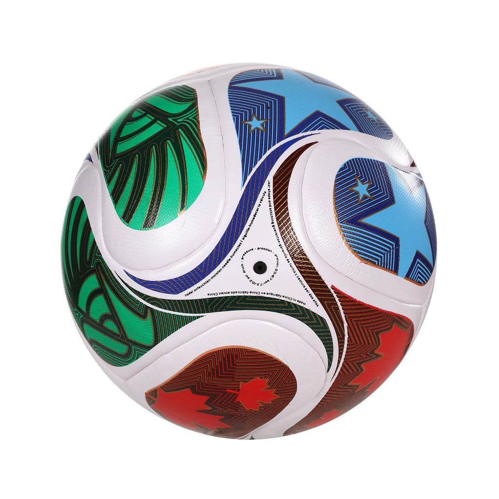 2026 High Quality Soccer Ball Official Size 5 PU Material Seamless Wear Resistant Match Training Football Futbol Voetbal Bola