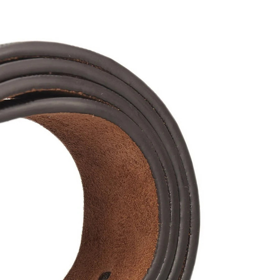Pin Buckle Belt for Men Famous Brand Business Belt Men Genuine Leather Waist Straps Black Brown Male Jeans Belts Luxury Designer