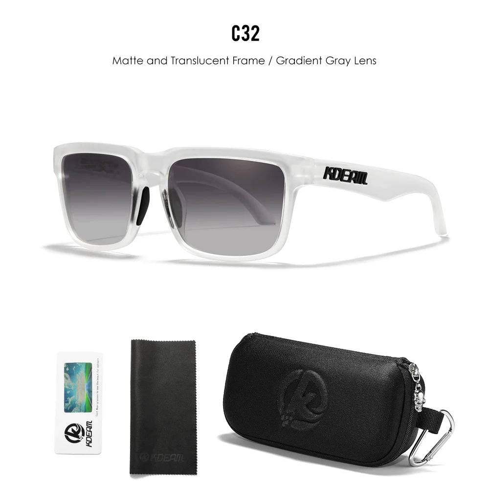 KDEAM Men's Square Sunglasses
