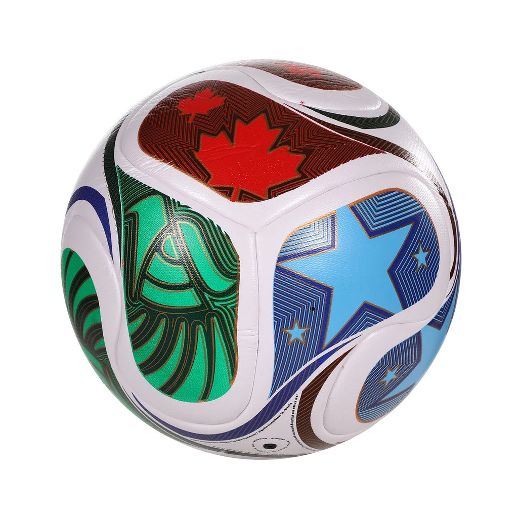 2026 High Quality Soccer Ball Official Size 5 PU Material Seamless Wear Resistant Match Training Football Futbol Voetbal Bola