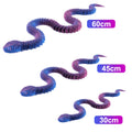 3D Printed Snake Movable Joint Simulation Snake Figurine Creative Home Office Desktop Ornament
