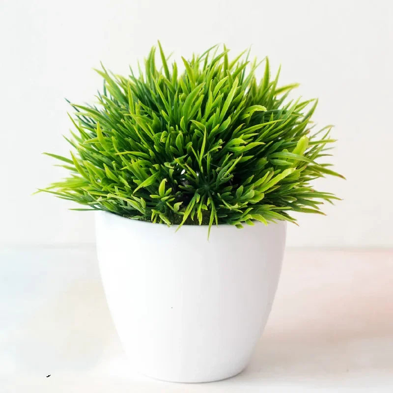 Artificial Plants Potted Bonsai