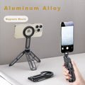 Magnetic phone holder, foldable phone tripod, suitable for iPhone 17/16/15/14/13/12 Pro Max, suitable for all Android phones