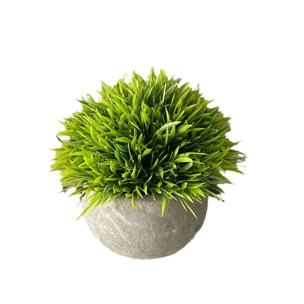 Artificial Green Plants Flower Pot