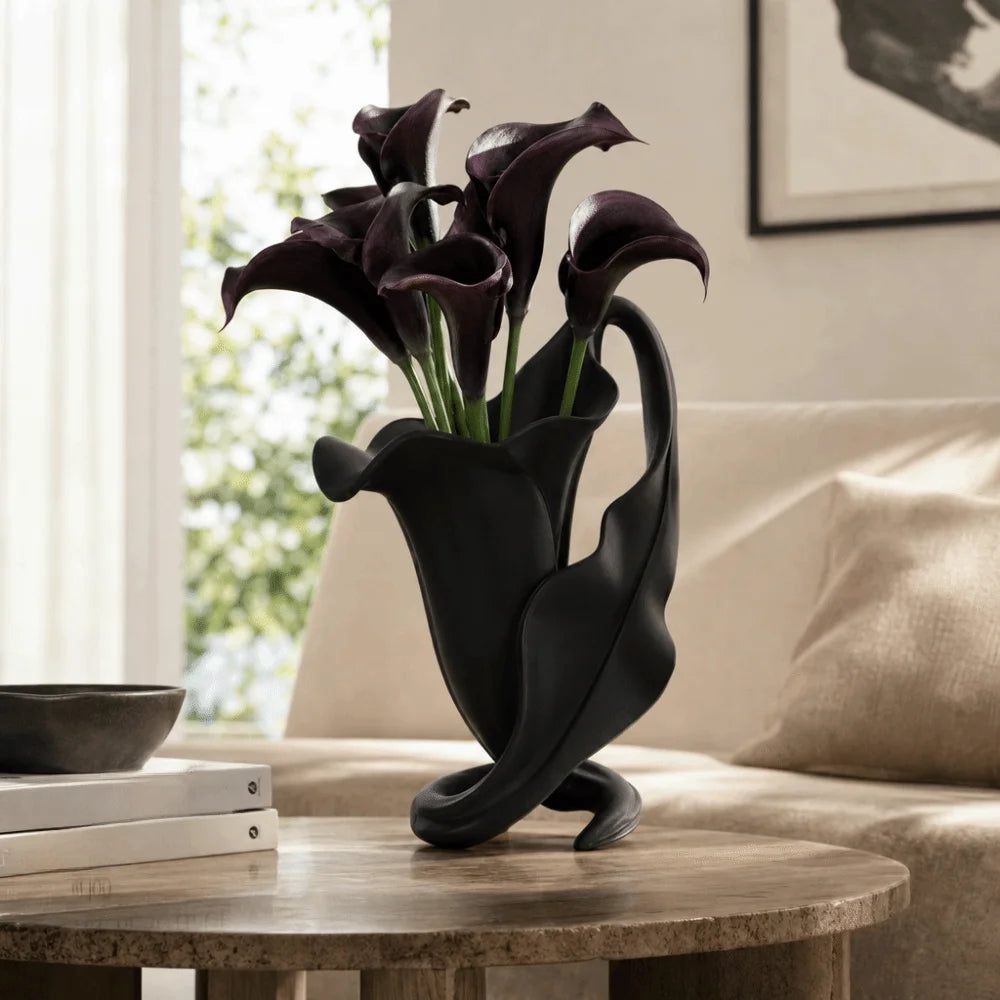 3D Printed Desktop Decoration Creative Irregular Abstract Vase Tabletop