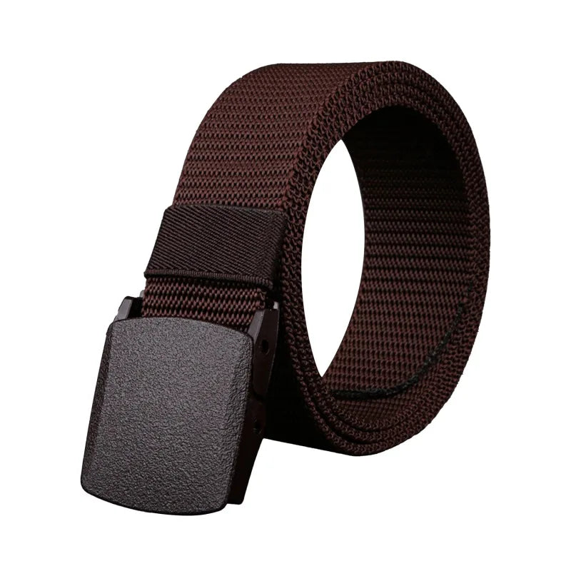 Men's Belt Outdoor Casual Canvas Belt Metal Free Training Nylon Tactical Belt With Pants Jeans Belt Sports Belts For Men Women