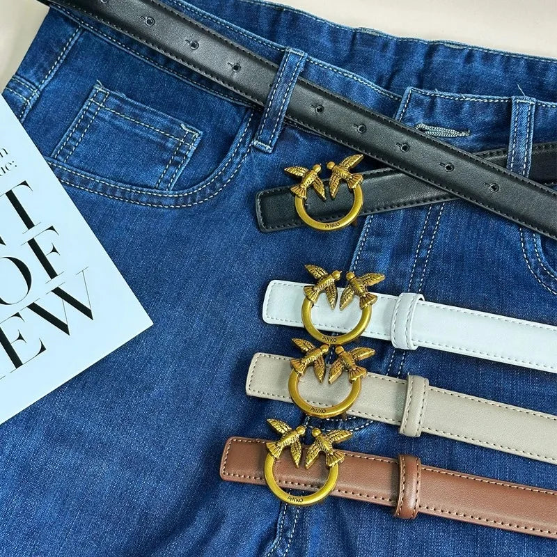Women's Retro Belt, Fashionable PU Leather, Daily Clothing Decoration, Fully Matched, Exquisite, Birthday Gift, Practical Object