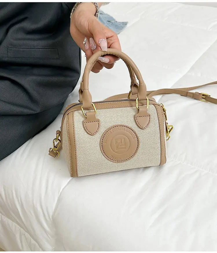 Famous Designer Leather Women's Tote Bag Luxury Brand Popular Classic Fine Craftsmanship Elegant Vintage Commuter Bag