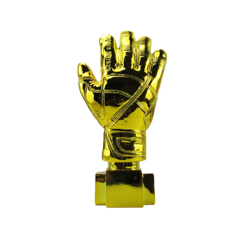 15/20/25cm Soccer Trophy Golden Ball Golden Ballon Football Excellent Player Award Competition Honor Reward Spherical Trophy