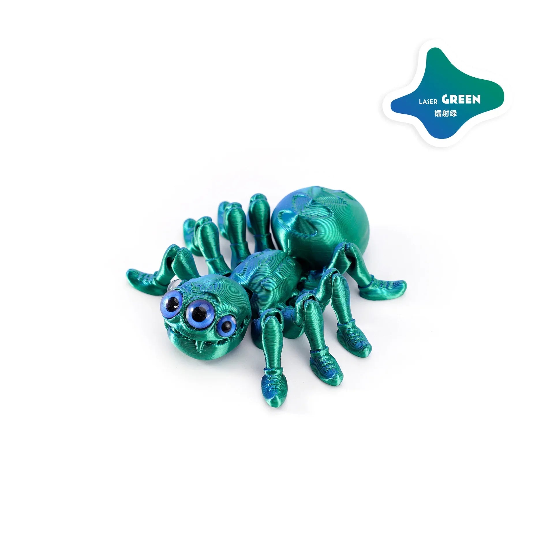 3D Printed Spider, Articulated 3D Animals,Relief Stress Fidget Toys, Desktop Pet Halloween Surprise Gift for Home Office Décor