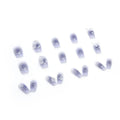 24 PCs Fake Nails with 1 Nail Glue and 1 Nail File