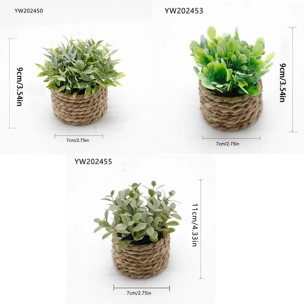 Green Artificial Potted Plant