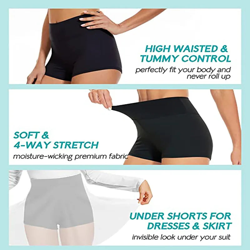 High Waist Slim Lady Clothing Fashion Women 2025 Summer Gym Sportswear Running Shorts Workout Tight Proof Seamless Yoga Short