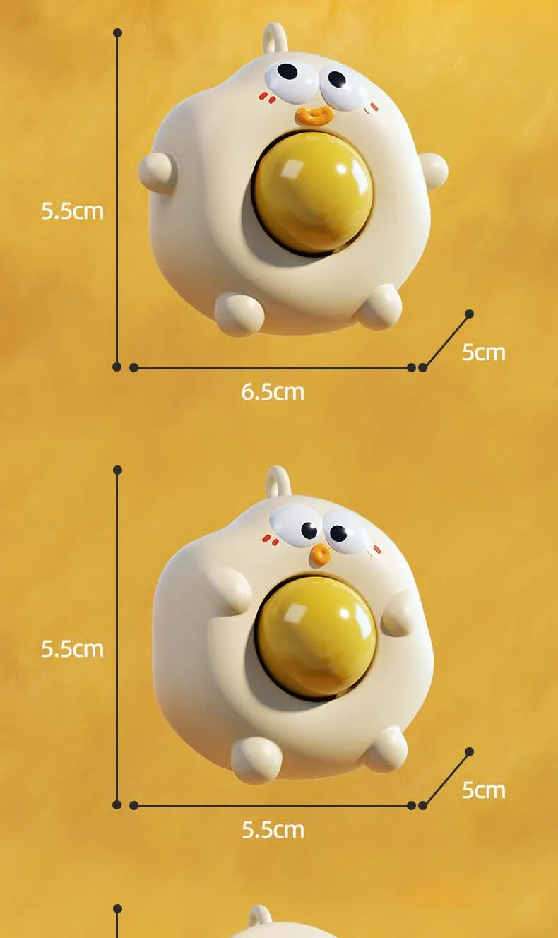 Eye-Popping Squeeze Toy Stress Relief Squishy Fidget Sensory Bouncing Toys Squeezable Staring Eyeball Fruit Animals Kid Gift