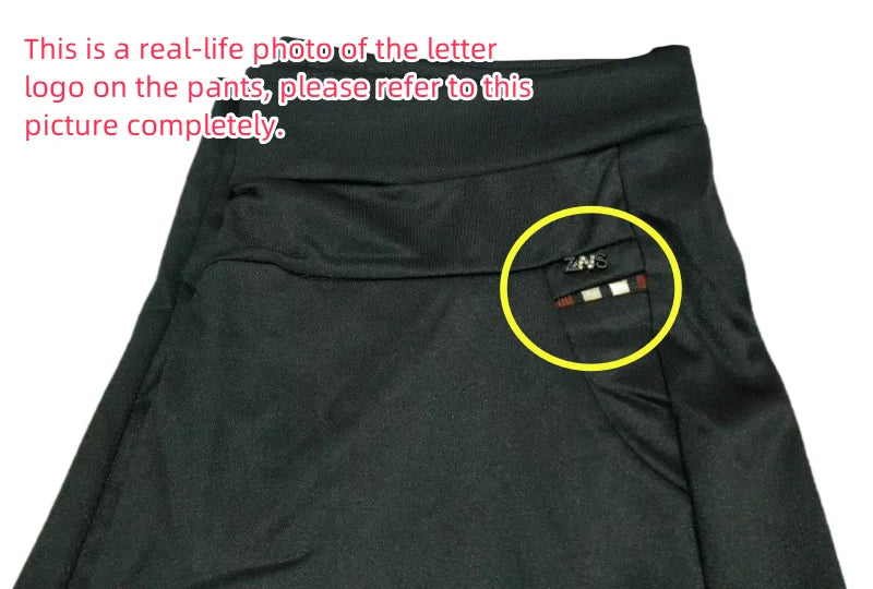 Casual Elegant Office Slimming Solid Color Fleecing Thick Thin Women's Pants Elastic Waist Tight Pencil Pants
