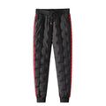 Men's down Pants Thiened Winter Outerwear Warm Long Trousers Du down Cold Resistance Cotton Pants Leisure Casual Sports
