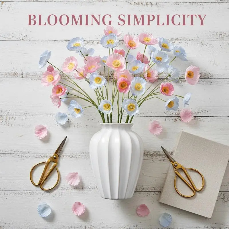 Water Ripple Plastic Vase