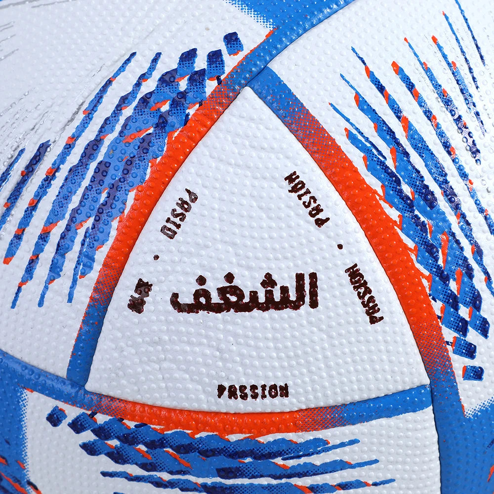 2026 High Quality Soccer Ball Official Size 5 PU Material Seamless Wear Resistant Match Training Football Futbol Voetbal Bola