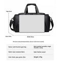 Sports Gym Bag, Large Capacity Handbag,Portable Travel Duffel Bag, Multi-compartment with Shoes Storage,Perfect for Vacation,Gym