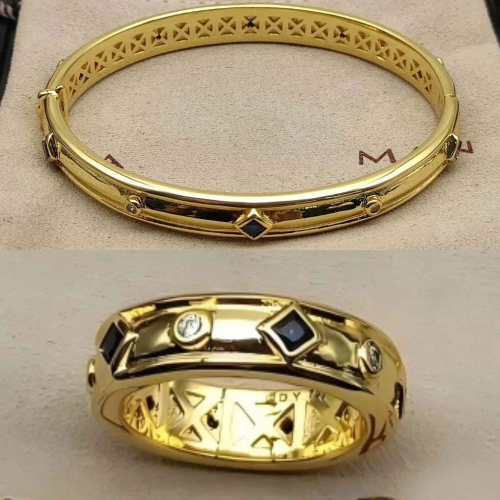 Renaissance 8mm Band Bracelet & Ring Set – High Quality Fashion Jewelry