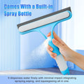 Simple Spray & Squeegee Glass Cleaner, 22x3cm. Streak-Free, for Home, Office, Easy to Use