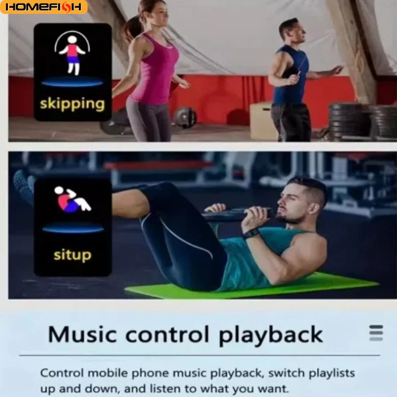 Smart Watch For Men Women Kids Message Remind Music Control Sport Step Calories D13 Smartwatch Alarm Clock 116Plus