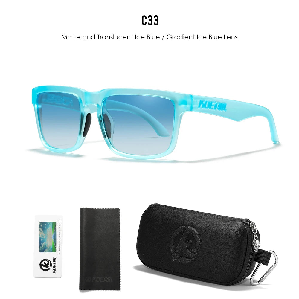 KDEAM Men's Square Sunglasses