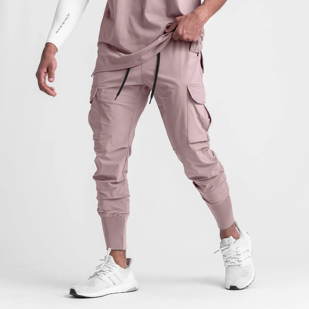 Man Pants Summer Casual Loose Trousers New In Men Clothing Fitness Sport Jogging Tracksuits  Drawstring  Sweatpants  Pants