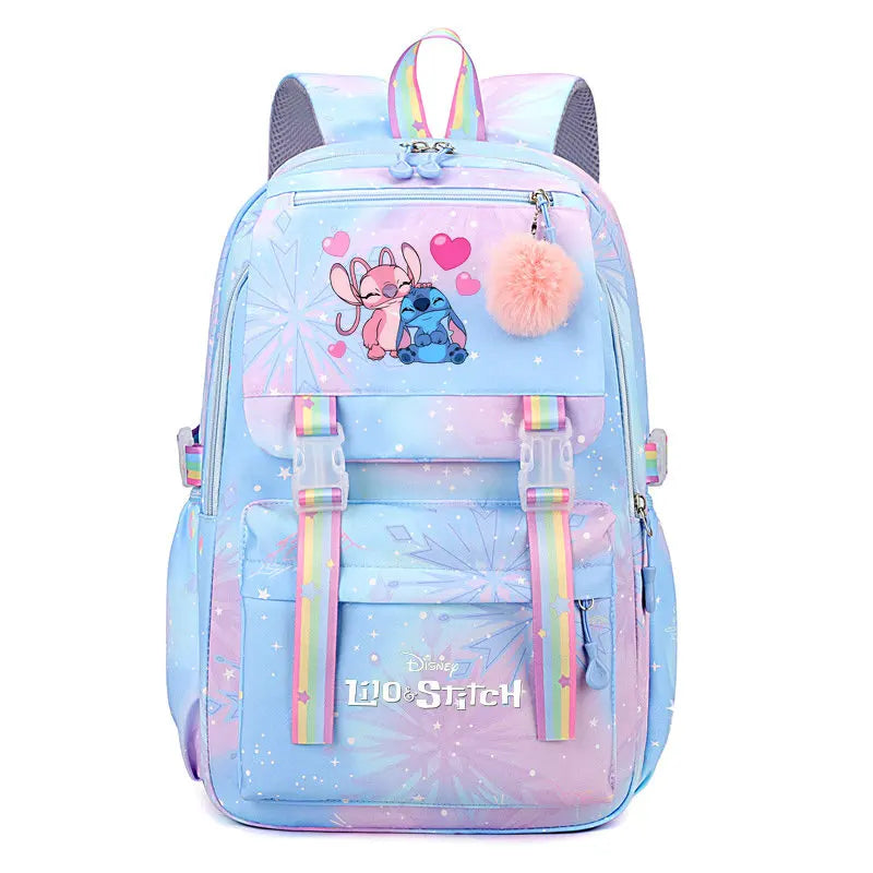 Lilo Stitch Mochila Feminina Kids Backpack School Bags Teenage Girls Laptop Back Pack Women Travel Bagpacks