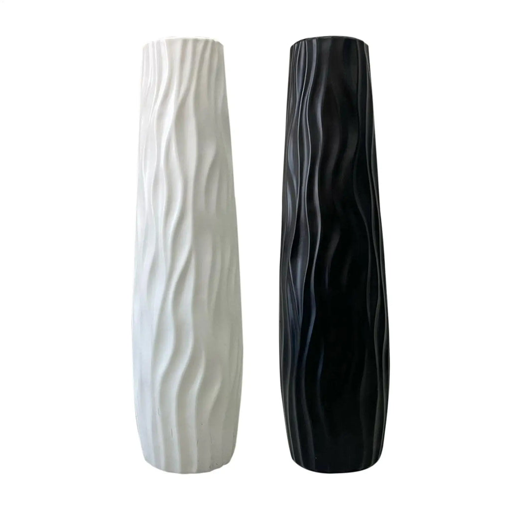 Tall Vases for Floor Textured Standing Decoration