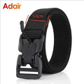 Man Belt Nylon Webbing  Working belt Casual belt men Magnetic Canvas Buckle Fabric Waist Belt Men's trousers Waistband HB050 ﻿