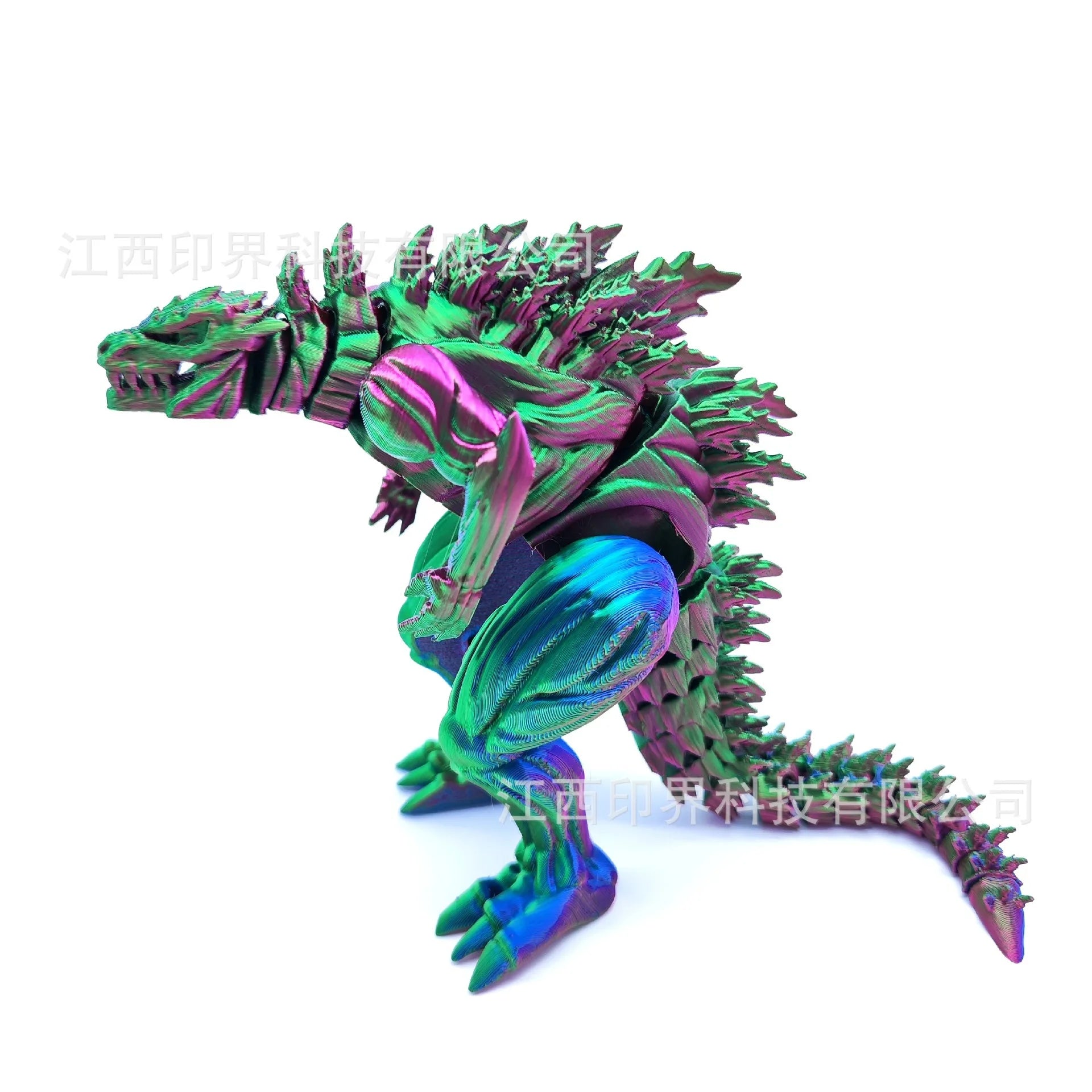 3D Printing Muscle Dinosaur Toys Joints Movable Creative Desktop Decorative Ornaments Simulation Animal Dinosaur Model Boy Gift
