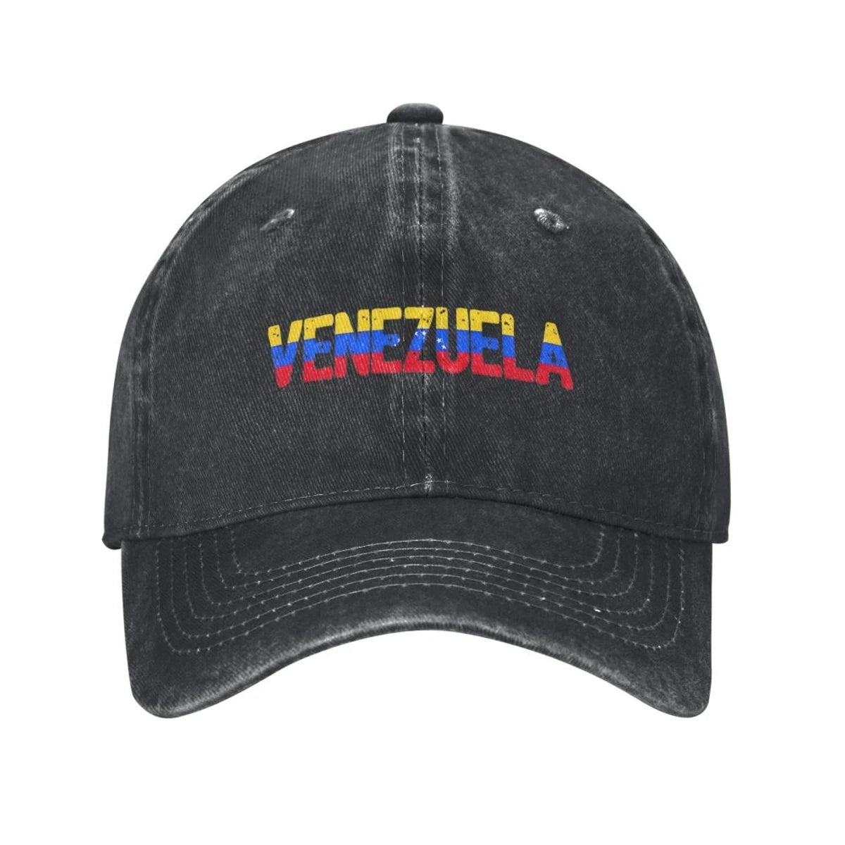 Vintage Venezuela Flag Baseball Cap Men Women Distressed Washed Snapback Hat Venezuelan Sandwich Outdoor Running Golf Caps Hat