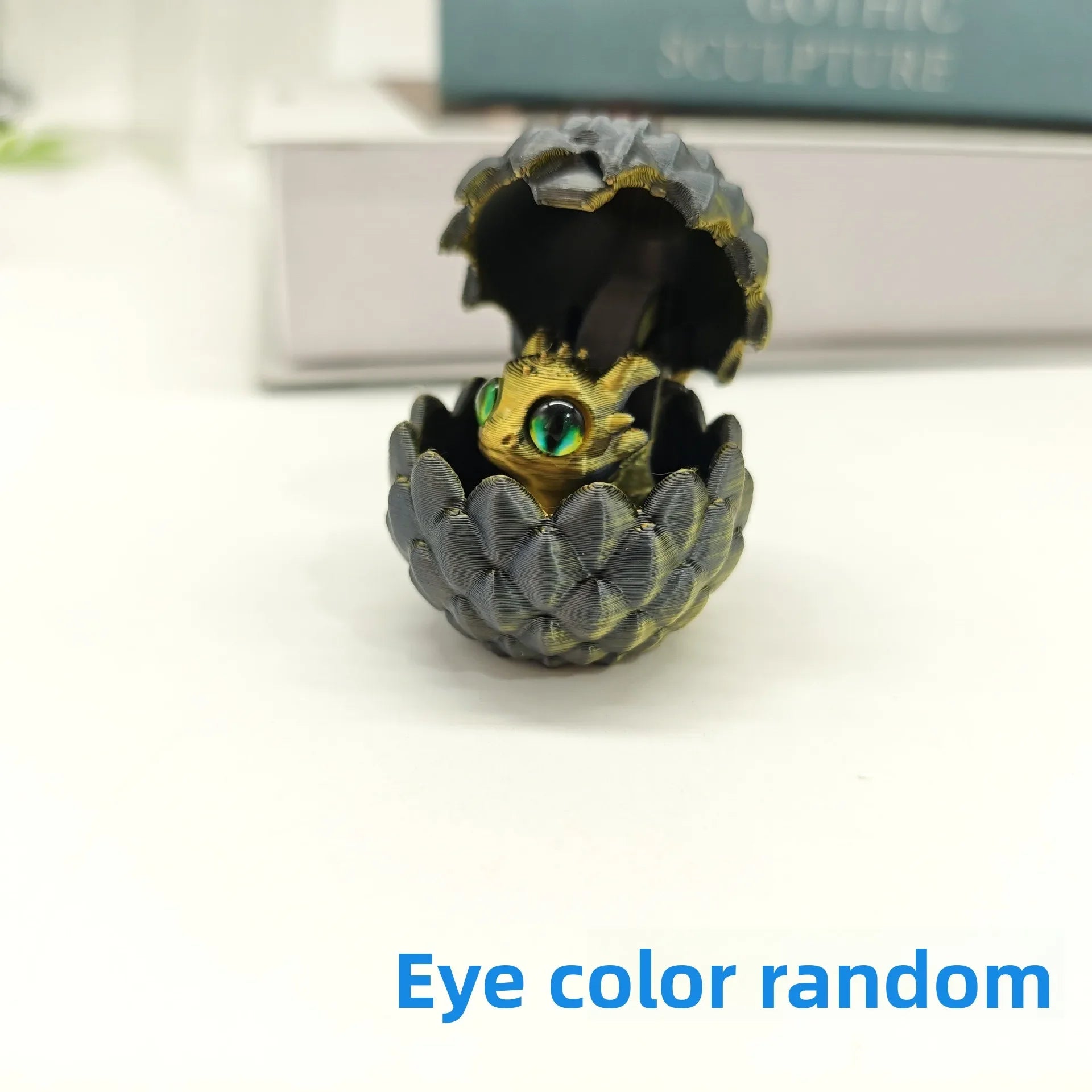 3D Printed Toys Mini Dragon Egg Set Creative Simulations Model Easter Home Decor Kids Gift Cute 3D Printing Design