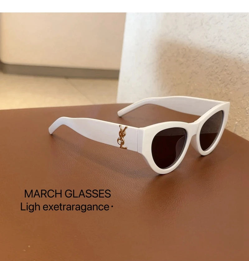 Fashion Women Sunglasses Luxury Retro Sun Glasses Cat Eye Eyewear for Men Gafas De Sol Hombre  Oculos De Sol Masculino 2025