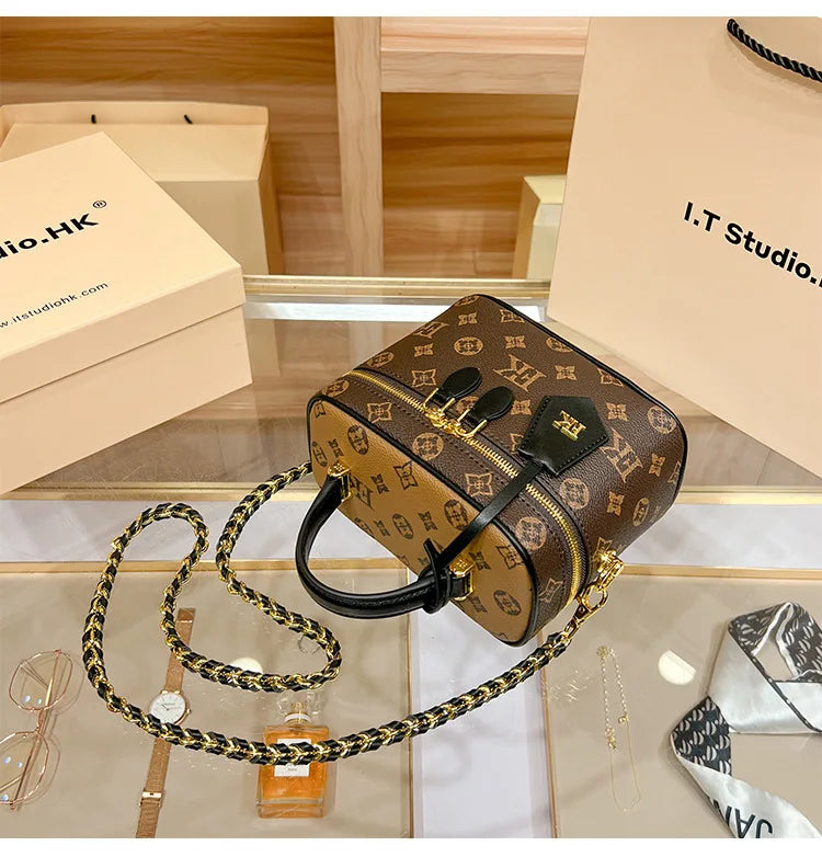 Famous Designer Popular Classic Elegant Leather Shoulder Bag Handbags Tote Bags For Ladies Women Crossbody-Bag Luxury Brand