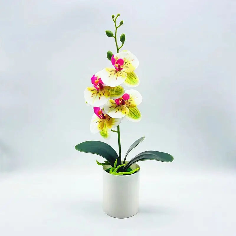 Artificial Potted Orchid Plant