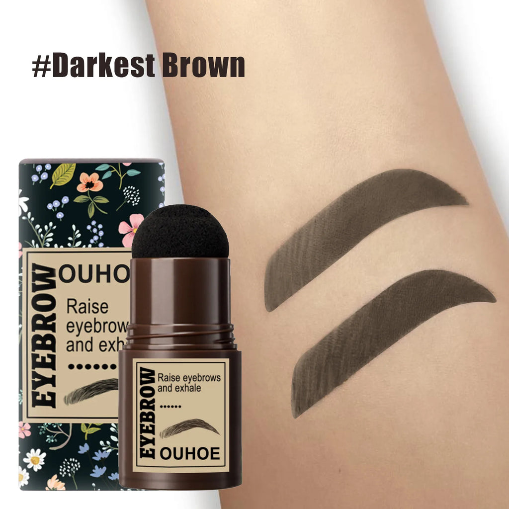 Seal Eyebrow Powder Stick Eyebrow Print Lazy Person Waterproof Sweat Proof No Shedding Makeup Hairline Shadow Powder