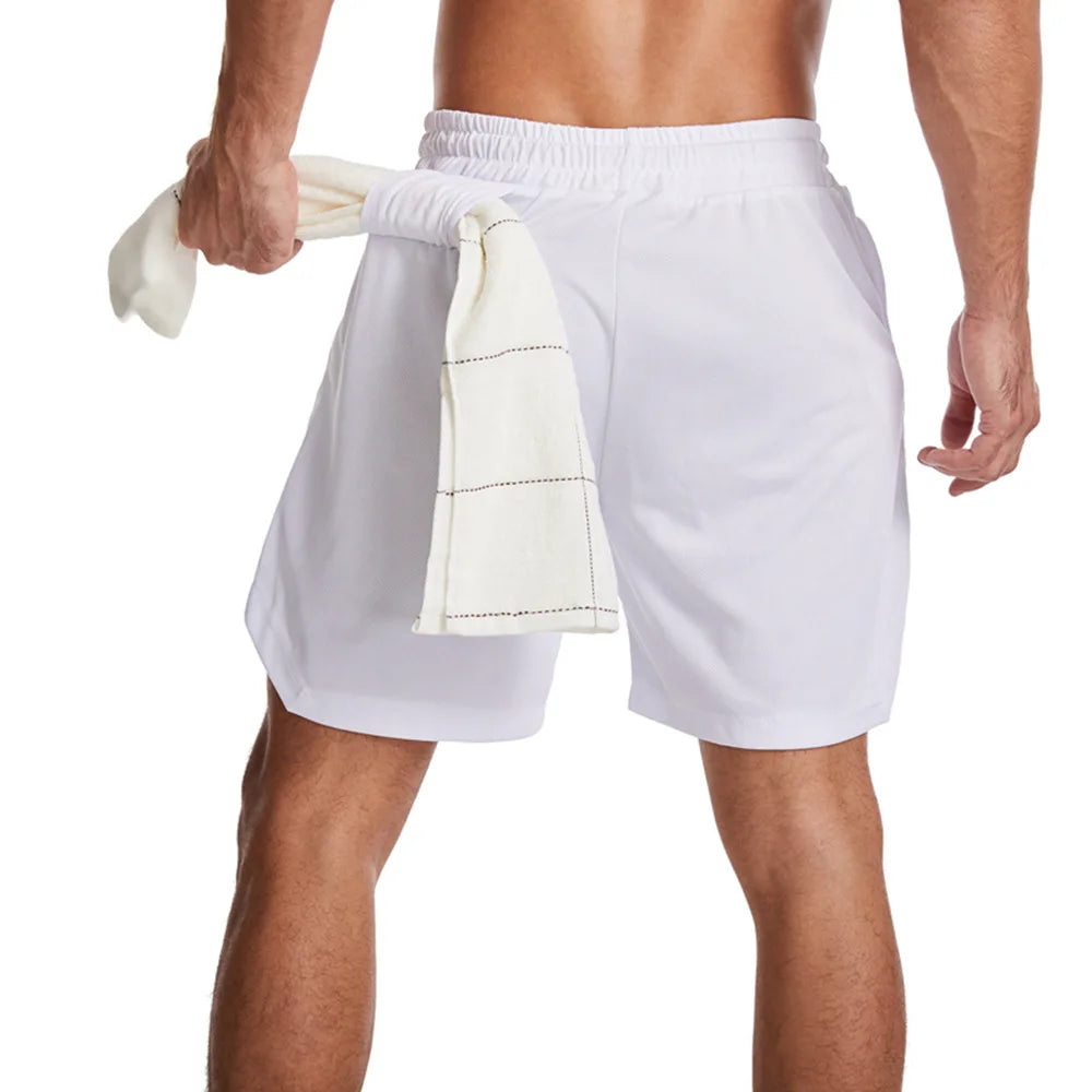 2025 Newest Running Shorts Men 2 in 1 Training Gym Shorts Fitness Men Joggers Jogging Summer Sports Shorts Workout Short Pants