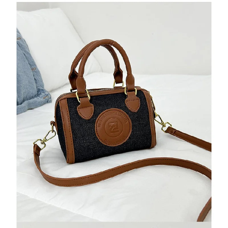 Famous Designer Leather Women's Tote Bag Luxury Brand Popular Classic Fine Craftsmanship Elegant Vintage Commuter Bag