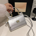 Fashionable Ladies Handbag Luxury Brand Designer Leather Shoulder Bag Elegant Crossbody Daily Use